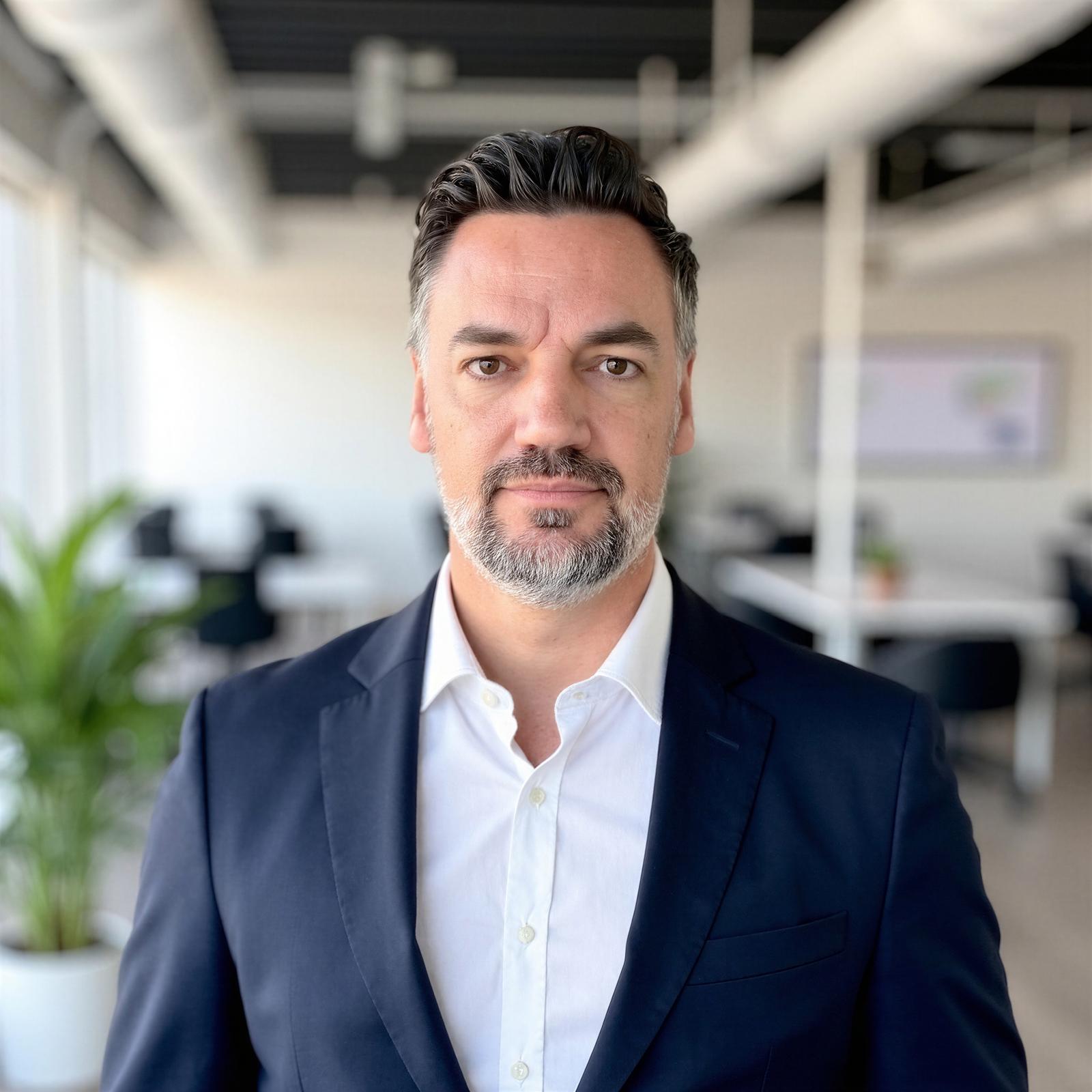 Miguel Toledo Murcia in an office setting